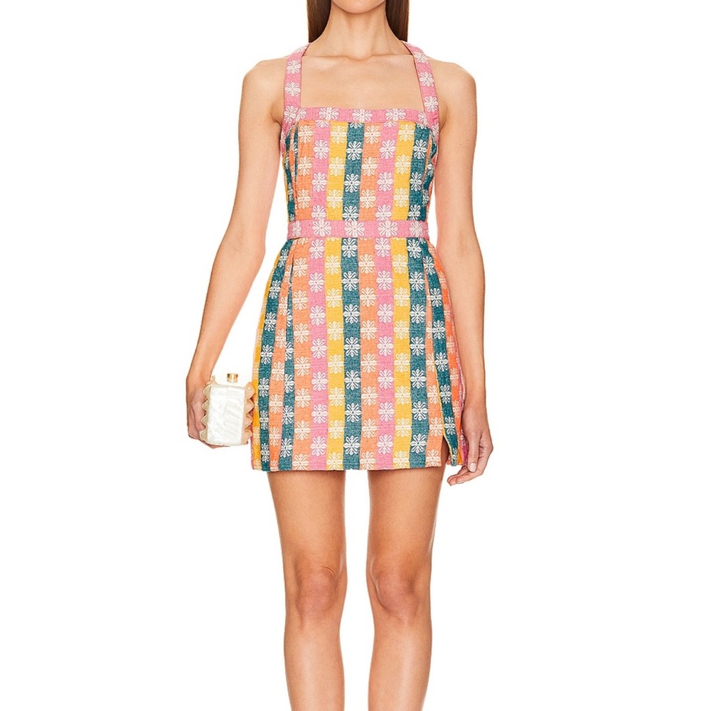 SAYLOR Multicolor Striped Mini Dress